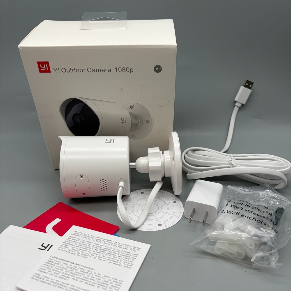 YI 1080p Outdoor Security Camera